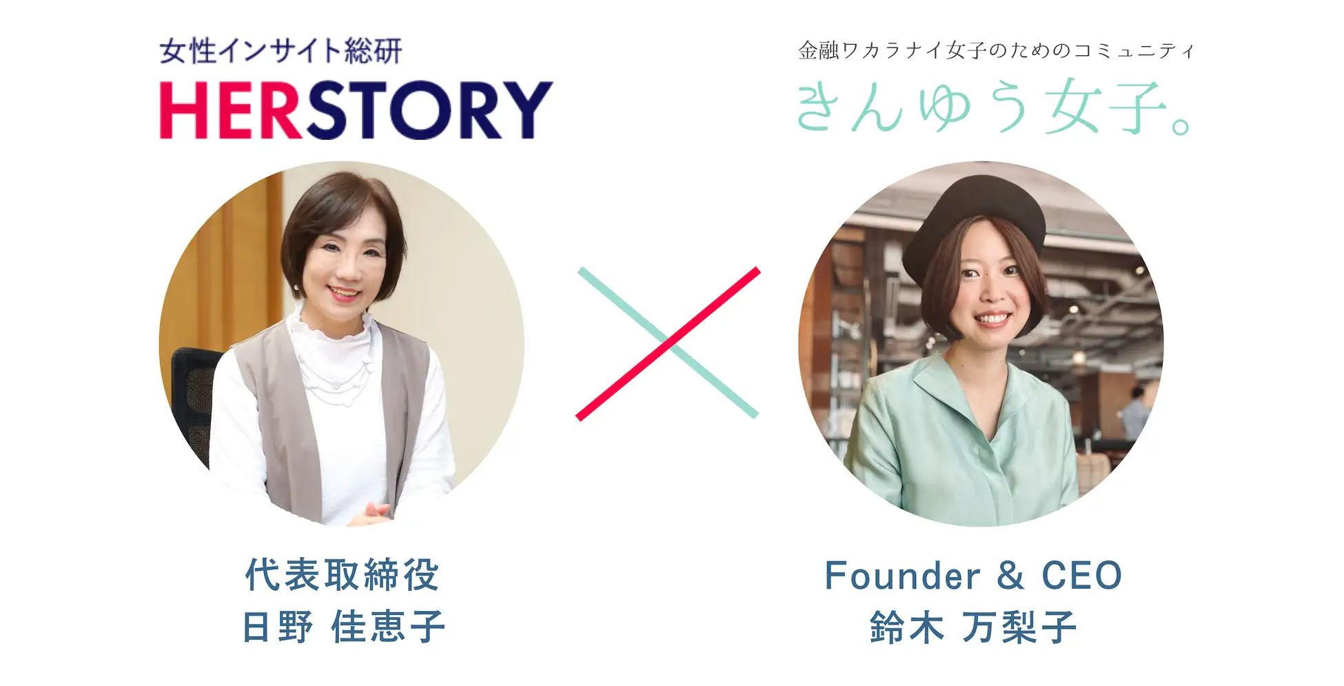 「きんゆう女子。」と女性インサイト総研 HERSTORY（ハー・ストーリィ）業務提携！