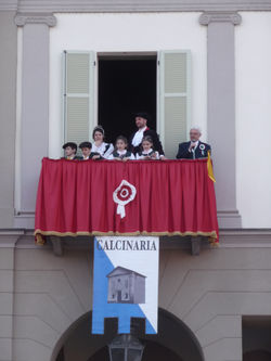 balcone municipio a carnevale