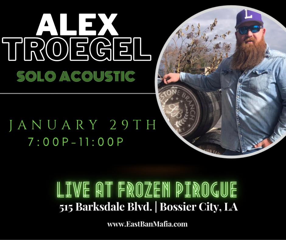 Alex Troegel LIVE @ Frozen Pirogue (Patio)