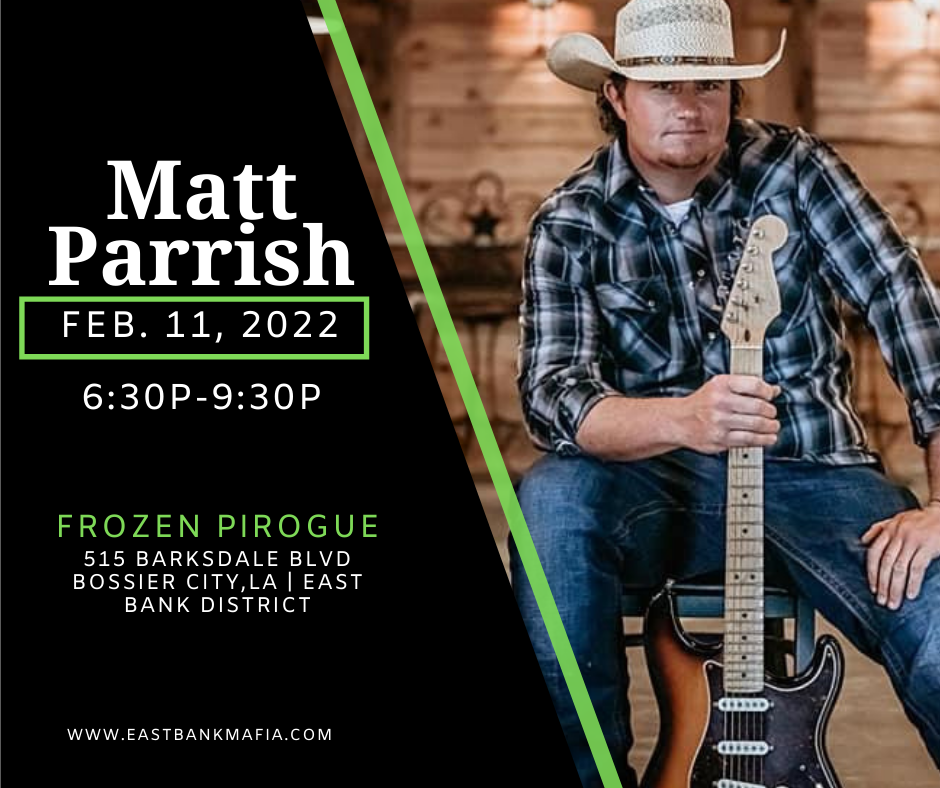 Matt Parrish LIVE @ Frozen Pirogue (Patio)