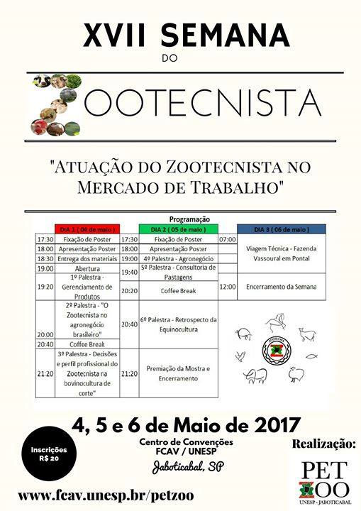 Semana do Zootecnista 2017