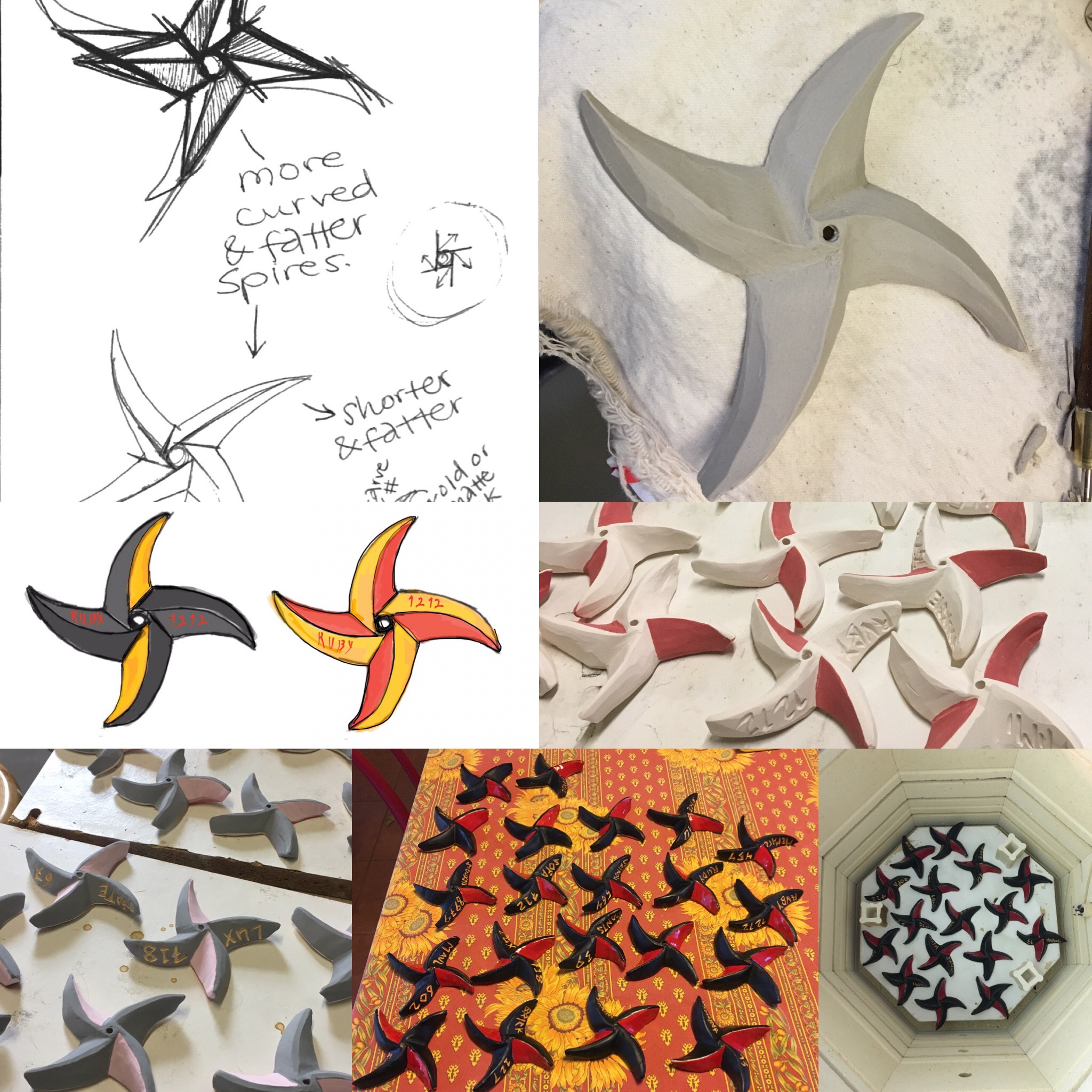 Throwing Star Ornaments