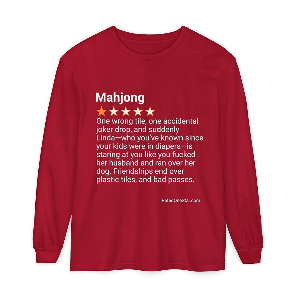 Thumbnail: Mahjong - One bad discard and your best friend of 30 years hates you