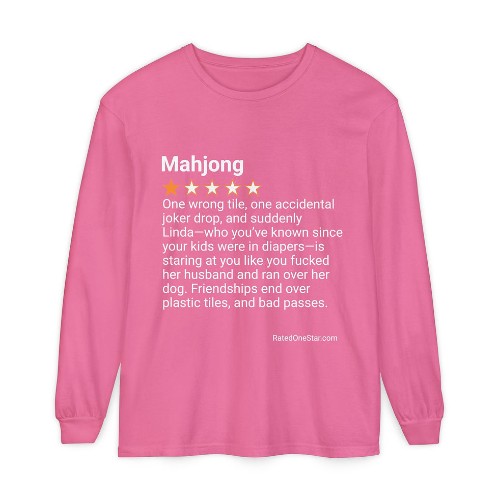 Thumbnail: Mahjong - One bad discard and your best friend of 30 years hates you