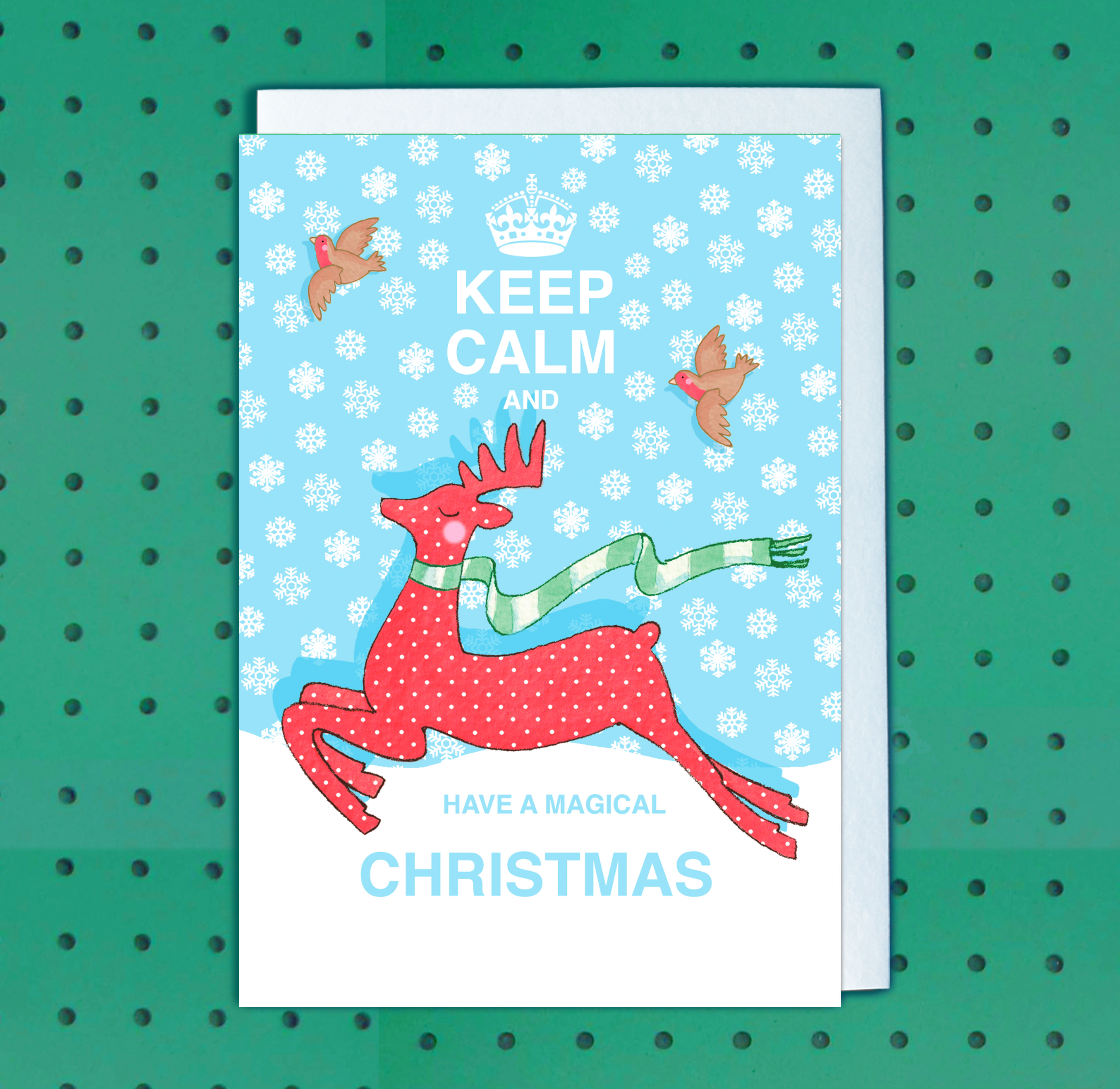 Keep Calm and have a Magical Christmas Cards set of 6