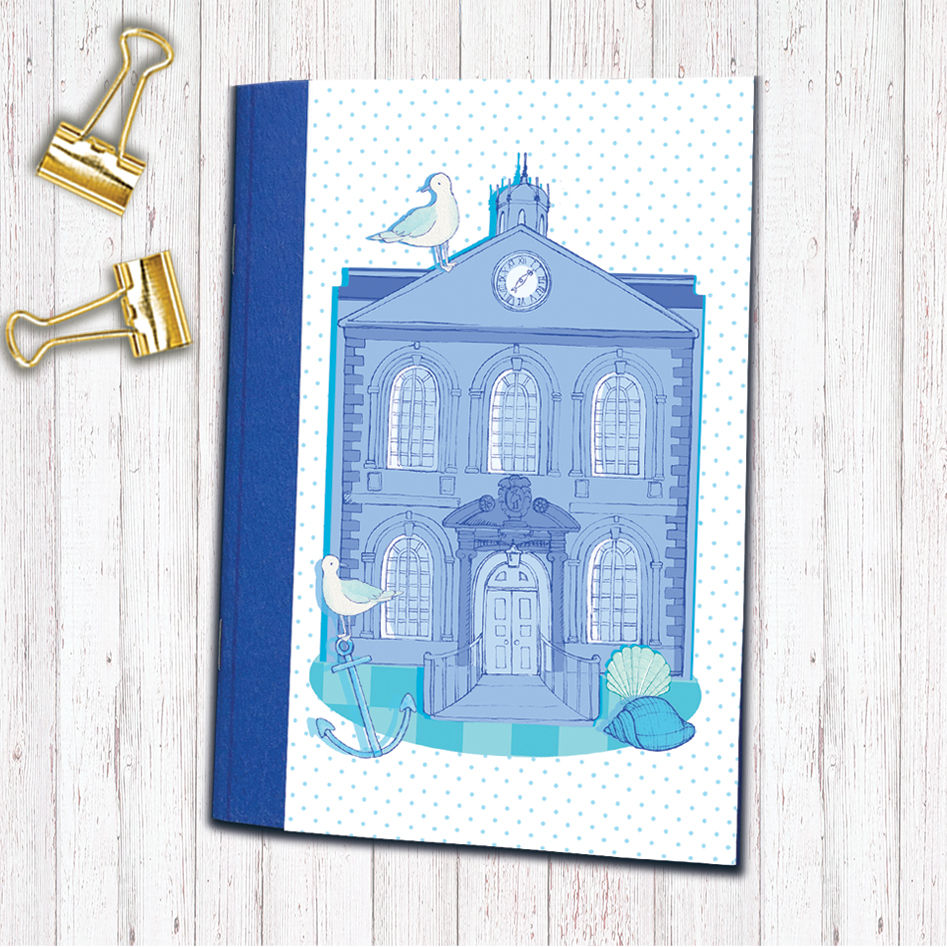 Thumbnail: The Bluecoat, Liverpool, set of 6 Notebooks code AR0155BLU  Bluecoat