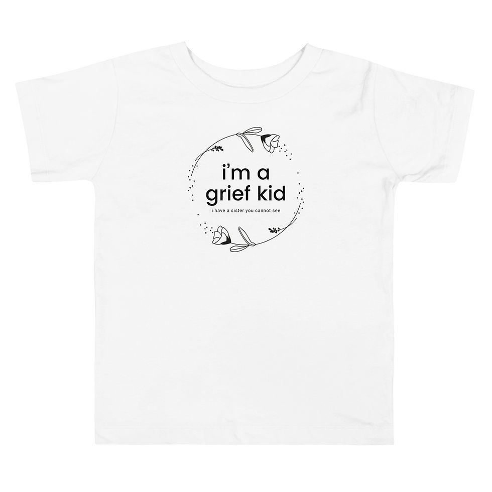 Thumbnail: I'm a Grief Kid - Sister Toddler Short Sleeve Tee