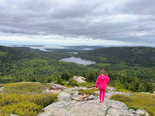 Bald Peak and Parkman Mountain Loop, Mount Desert Island