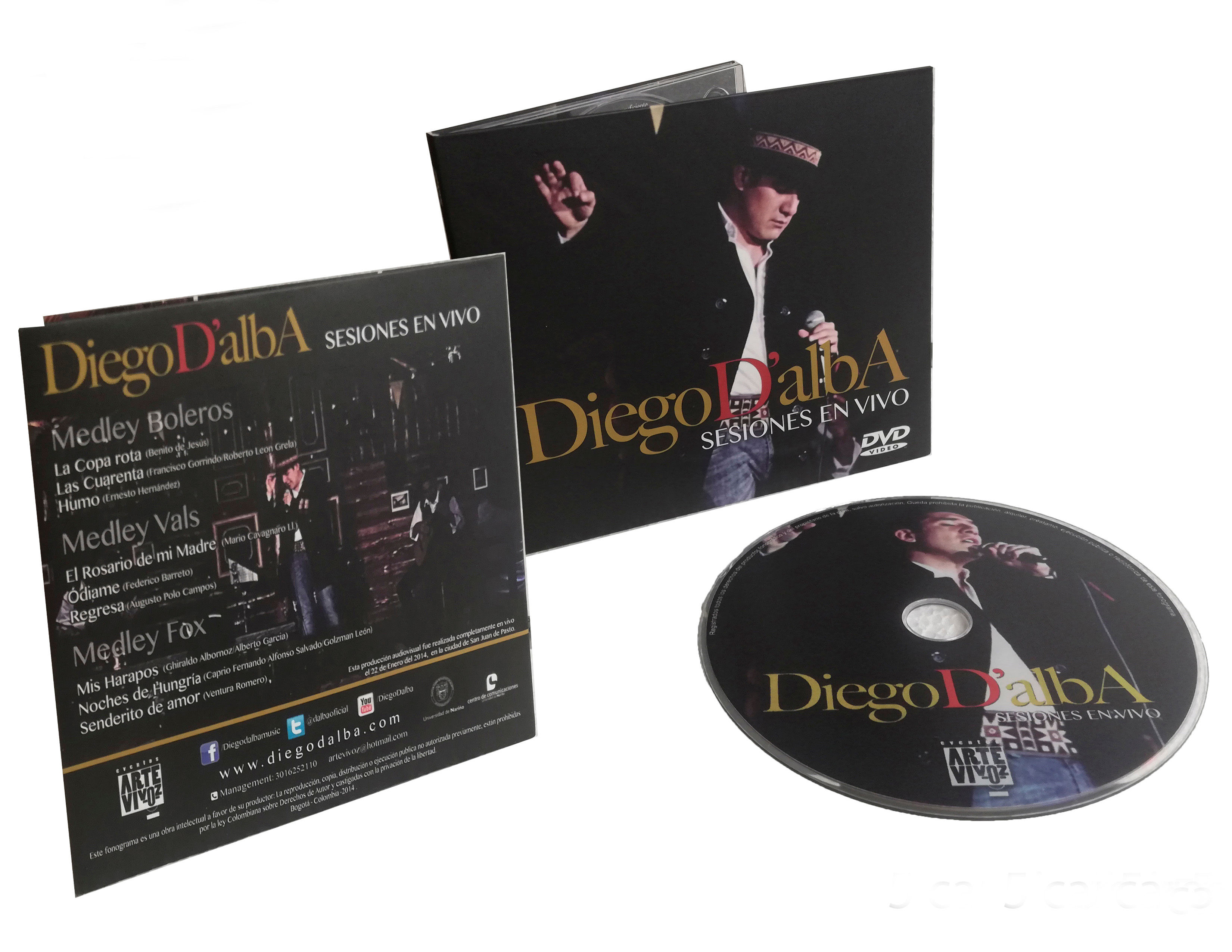DVD - Sesiones en vivo