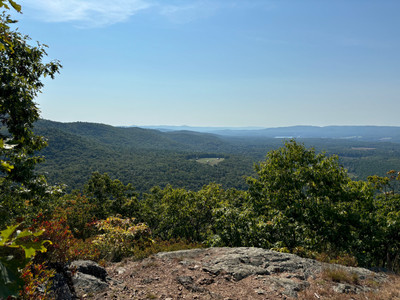 Daniels Mountain Summit in Chesterfield, New Hampshire