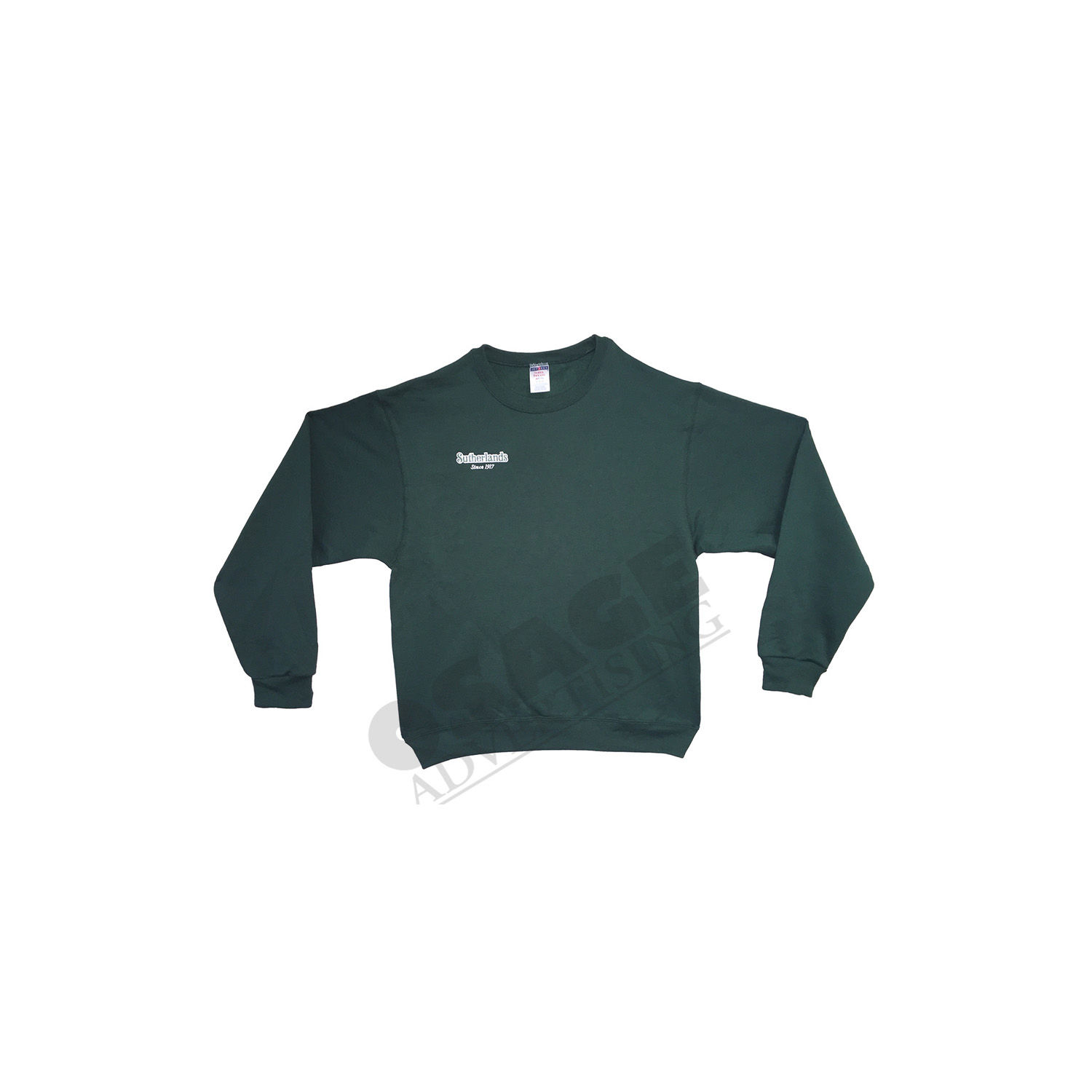 Sutherlands Green Sweatshirt