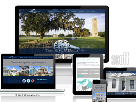 Sold On St. Bernard Interactive Map and Website
