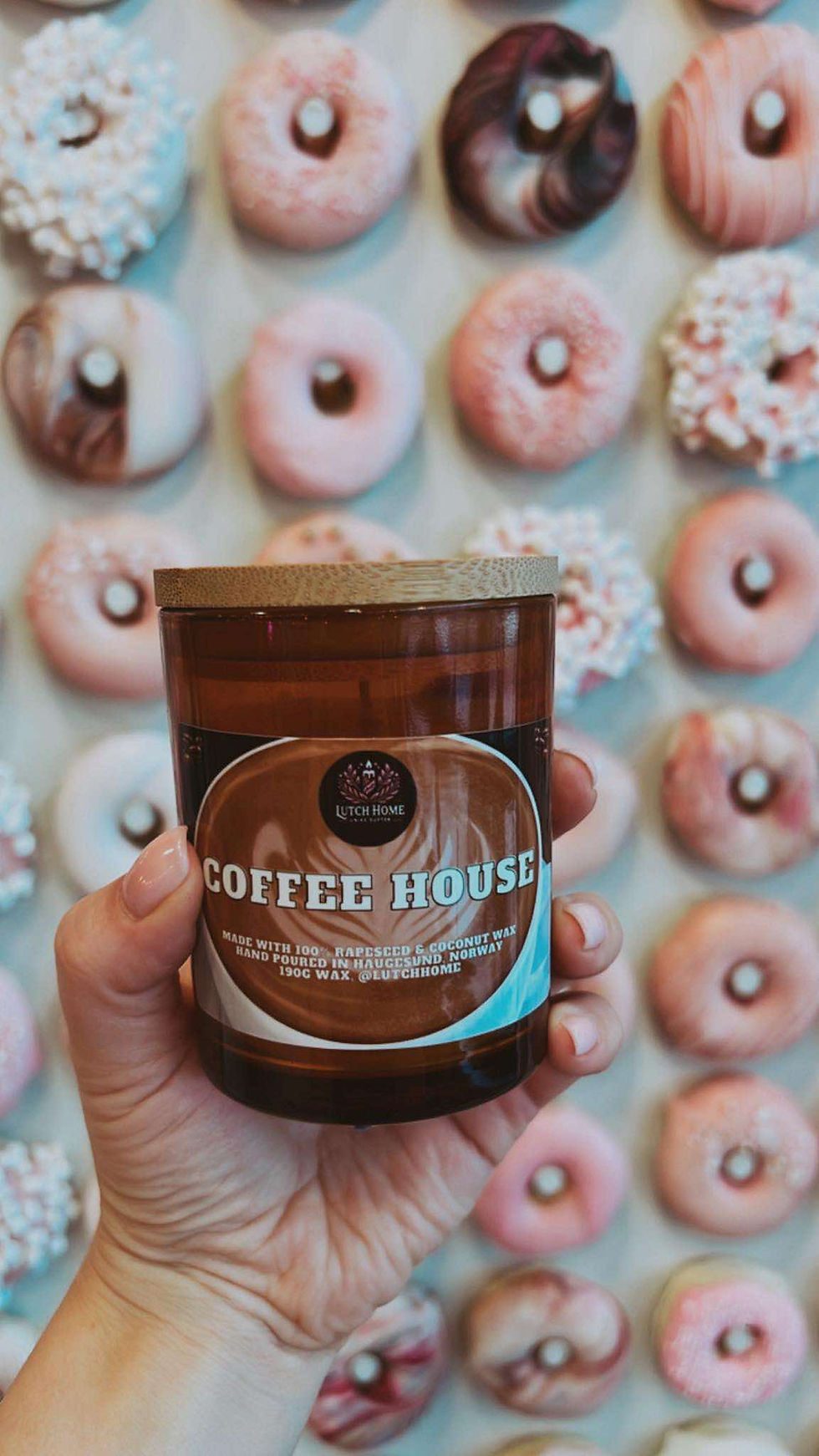 Miniatyrbilde: Coffee House - 190g Duftlys