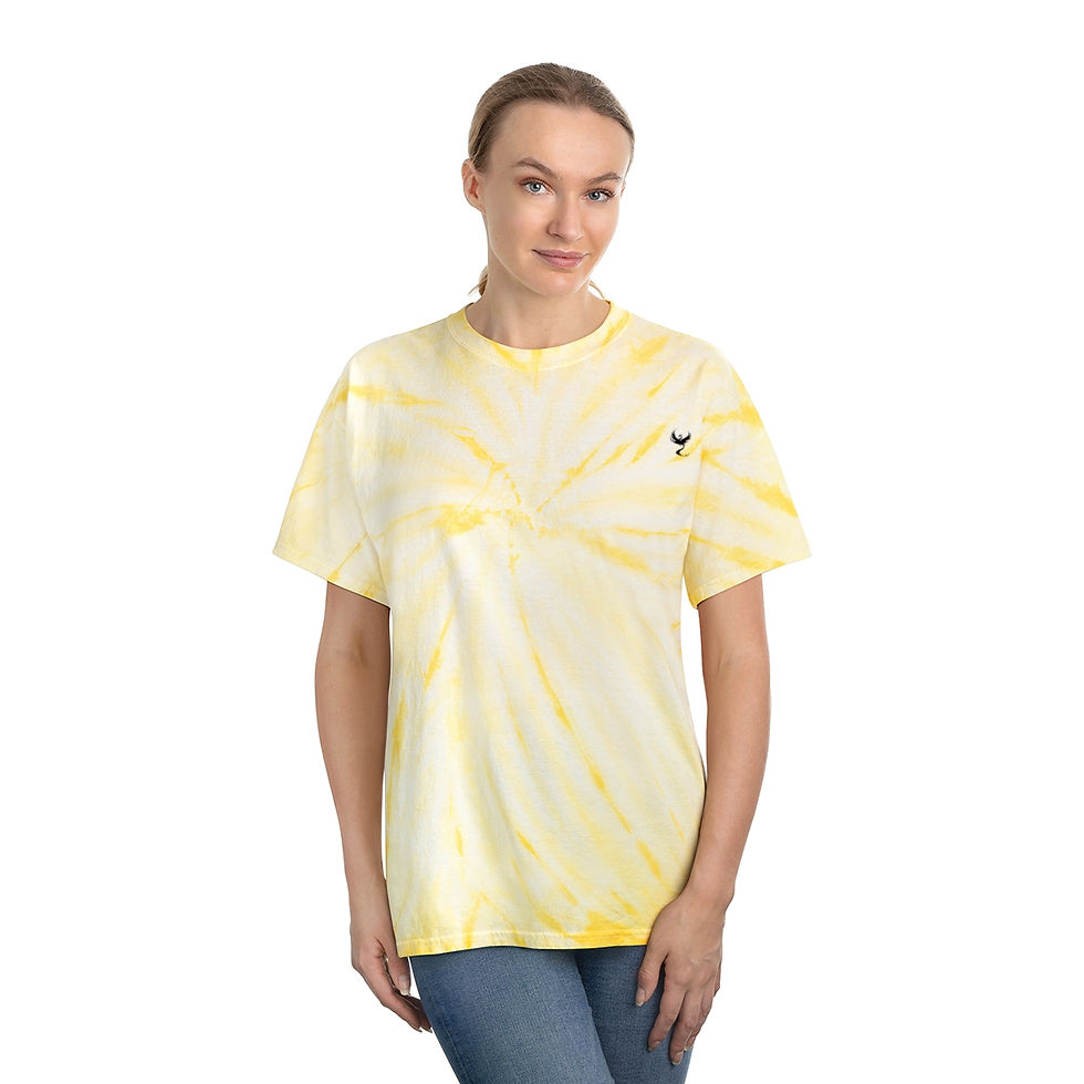 Thumbnail: Tie-Dye Tee, Cyclone small logo