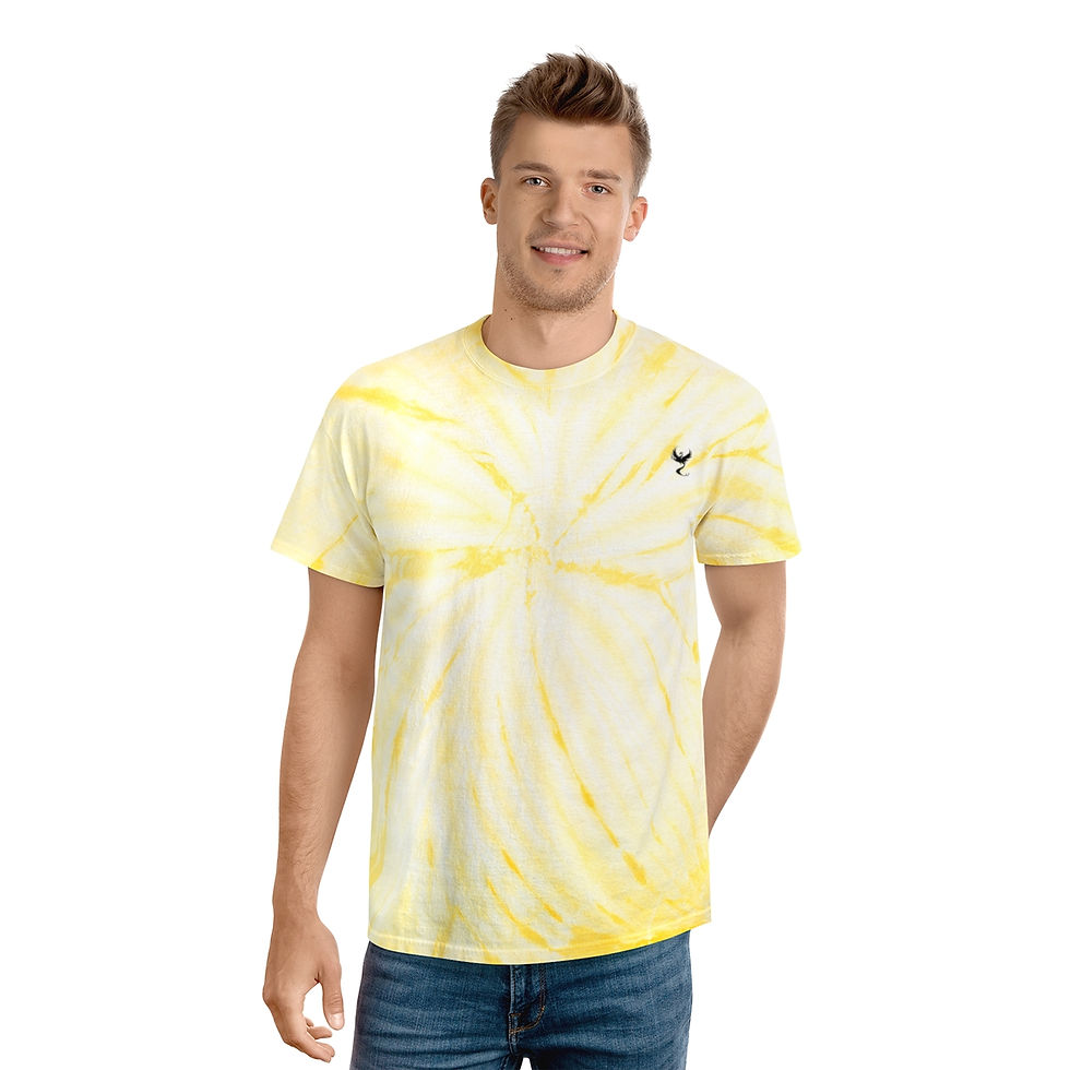 Thumbnail: Tie-Dye Tee, Cyclone small logo