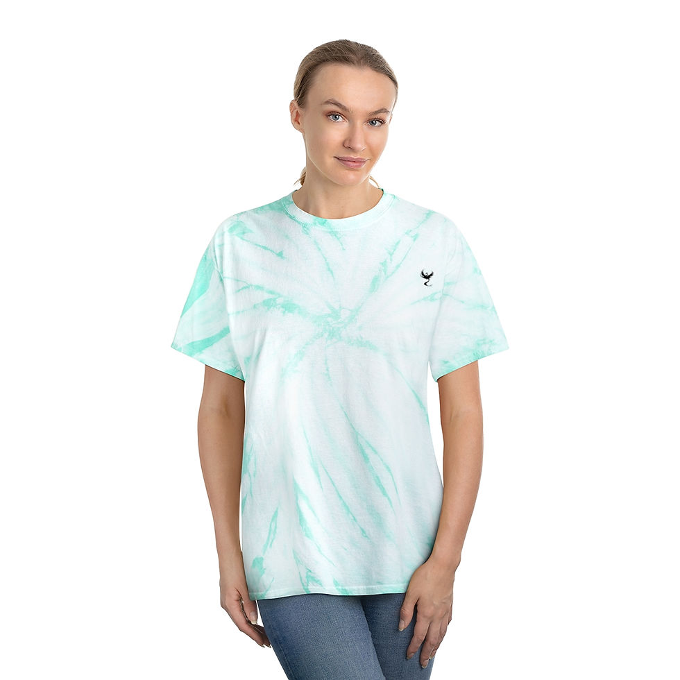 Thumbnail: Tie-Dye Tee, Cyclone small logo