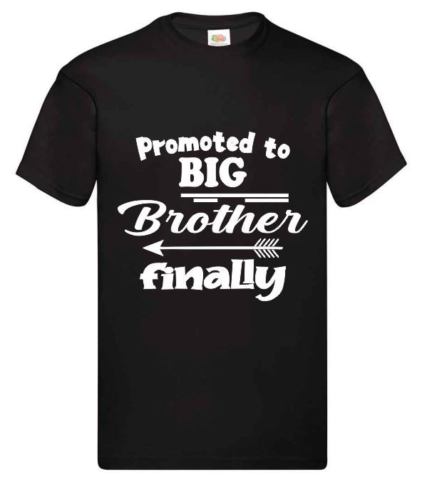 Thumbnail: Big Brother Announcement T-Shirt for Boys - Promoted to Big Brother