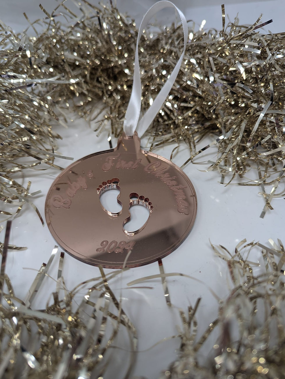 Thumbnail: Baby's First Christmas, Christmas Bauble, Keepsake