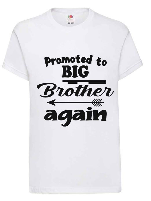 Thumbnail: Big Brother Announcement T-Shirt for Boys - Promoted to Big Brother