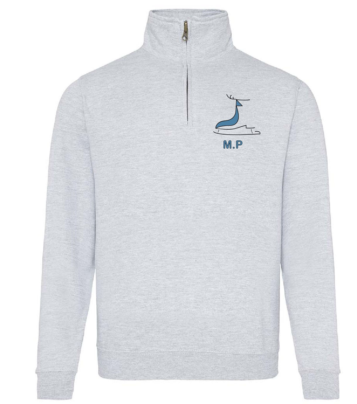 Sophomore Zip Neck Sweatshirt