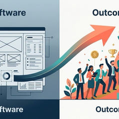你賣的是 software，還是 outcome？