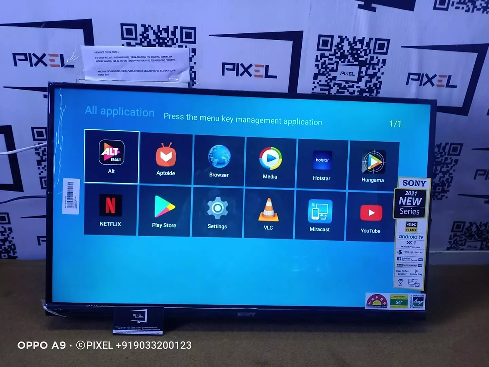 Thumbnail: *32”SONY PANEL FREMLESS  WITH 2 HDMI PRIMIUM ANDROID SMART LED TV DHAMAKA OFFER*