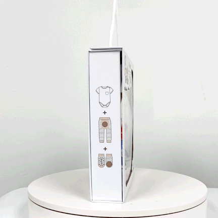 Space Astronaut, 3-Pc Boogie Toes, Tight & Tee Baby Premium Gift Set - Image 2