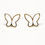 Thumbnail: White Butterfly - Everyday Earrings (Yellow)