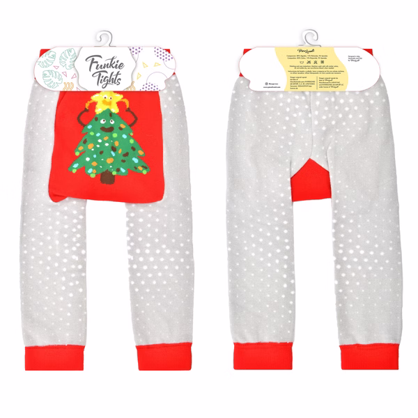 Christmas Tree Baby Funkie Tights Legging Pants - Image 2
