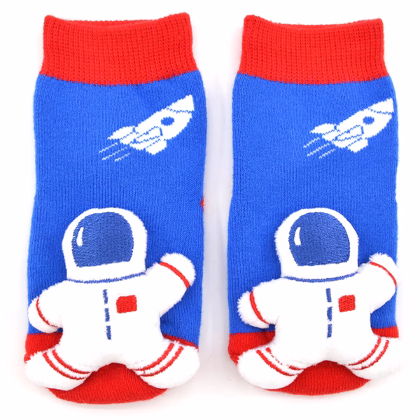 Baby Astronaut Boogie Toes Rattle Socks - Image 5