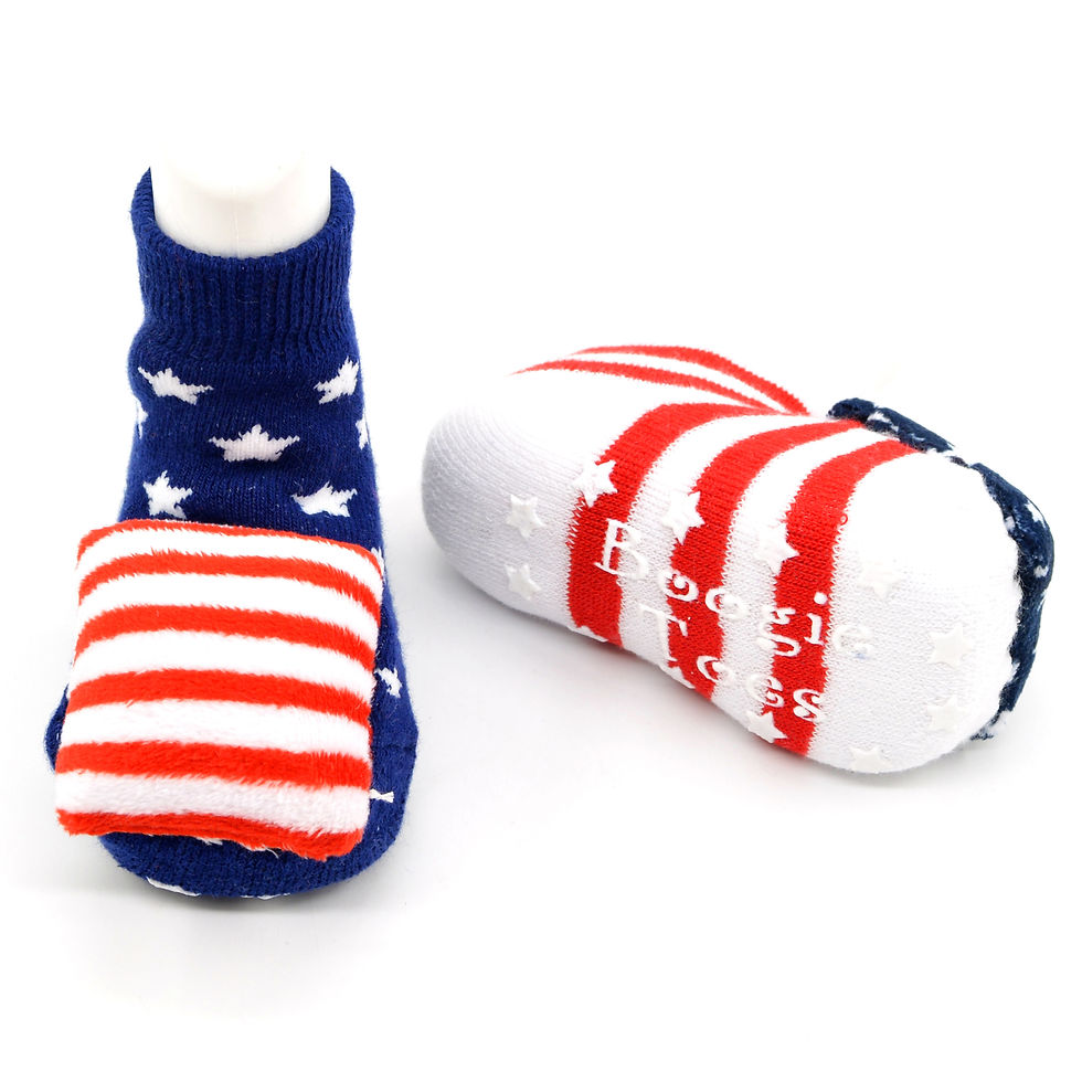 USA Boogie Toes Rattle Socks