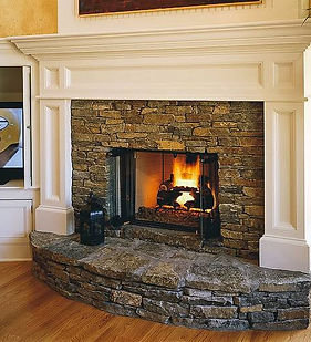 fireplace installation