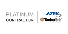 Timber tech decking platinum contractor logo