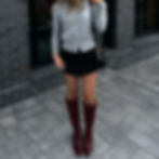 Featured: Amazon Burgundy Kitten Heel