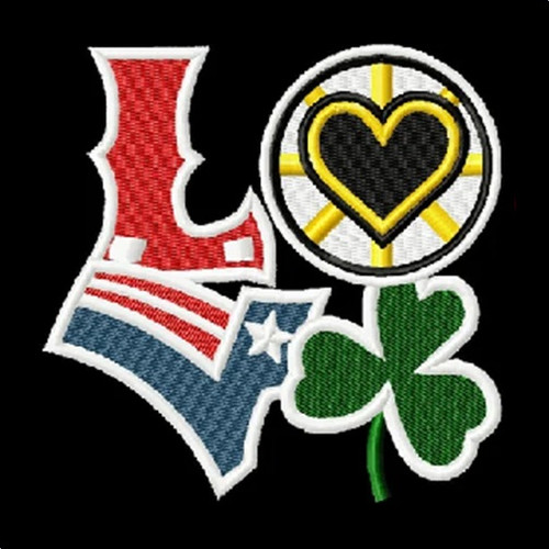 Boston Sports Love Kyss Bags