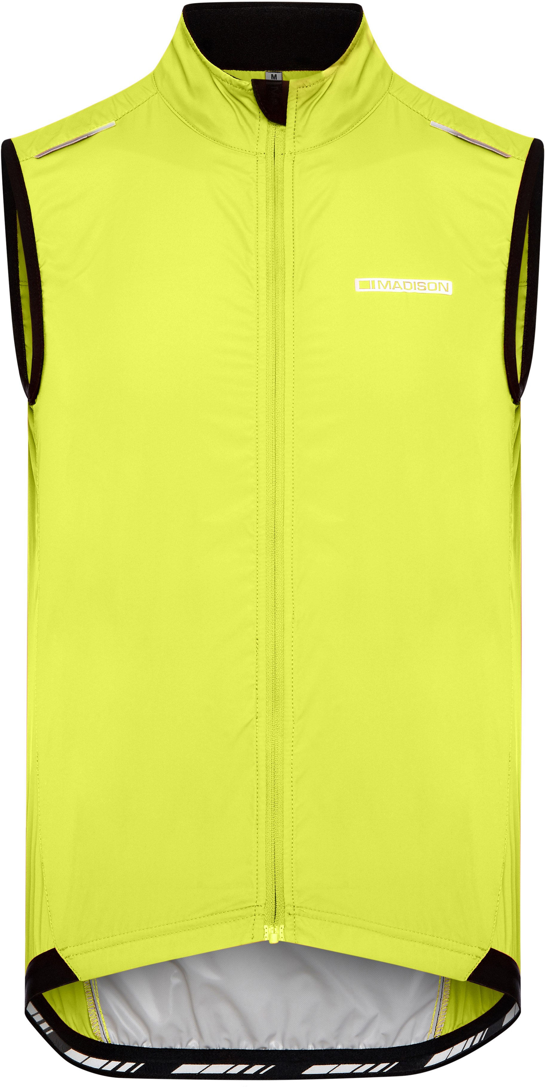 Madison Sportive Men's Windproof Gilet Yellow