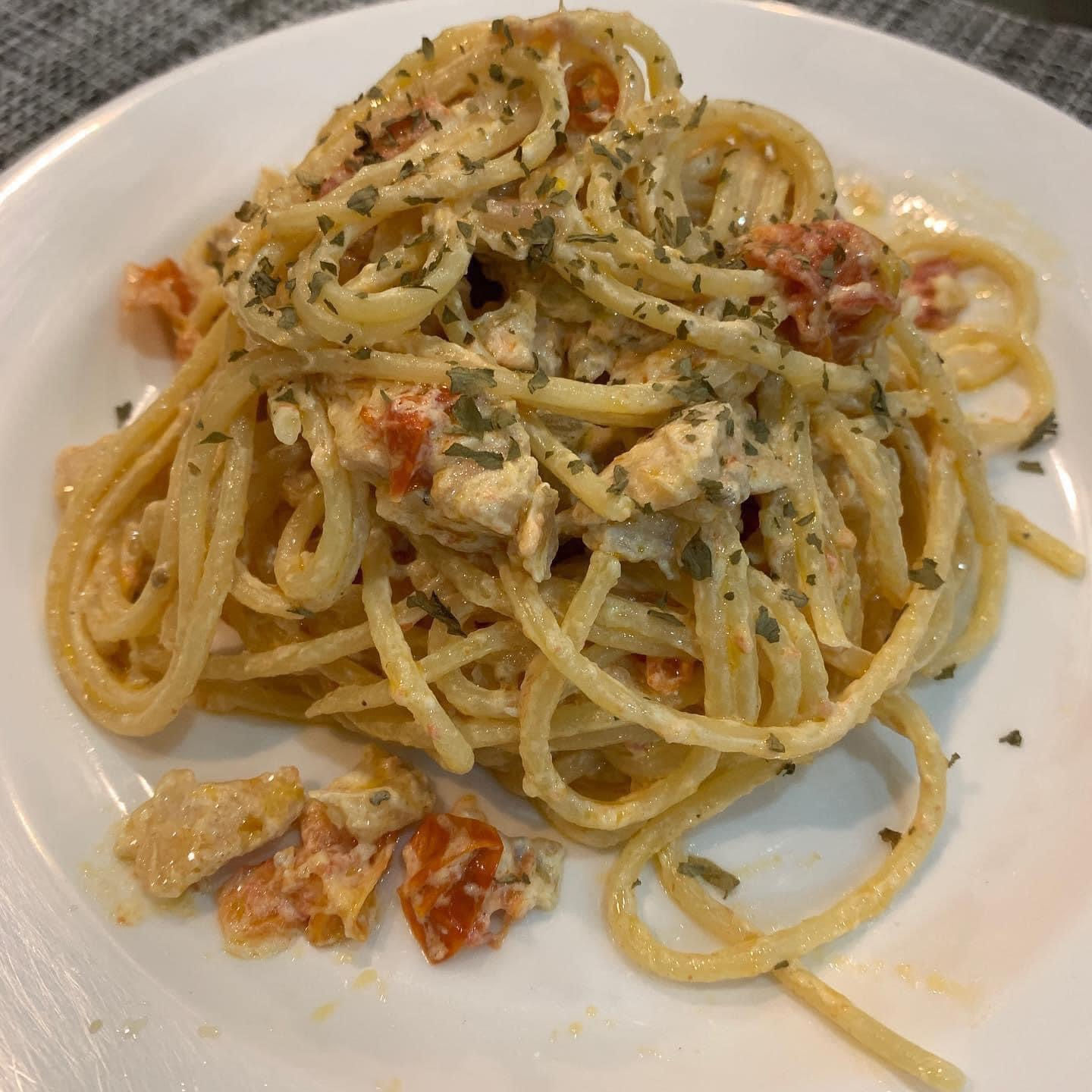 Salmon Pasta Delizioso