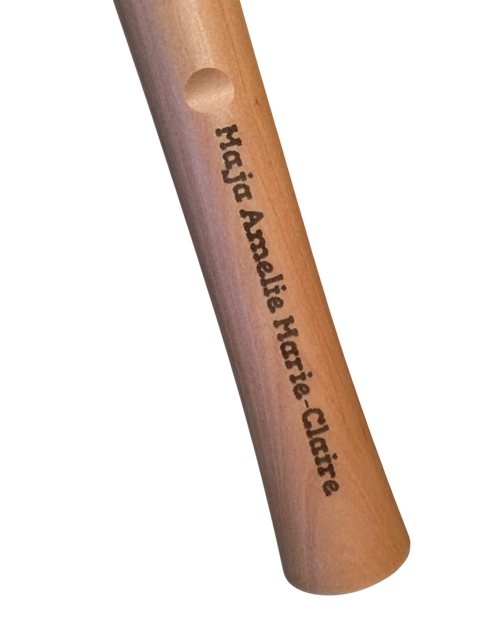 Miniaturbild: Individuelle Flöten-Gravur – persönlich & mit Liebe gefertigt