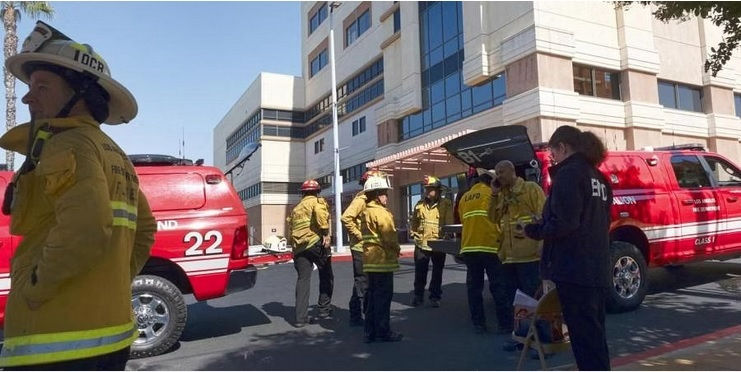 Hundreds of patients evacuated from Los Angeles hospital building that lost power in storm’s wake