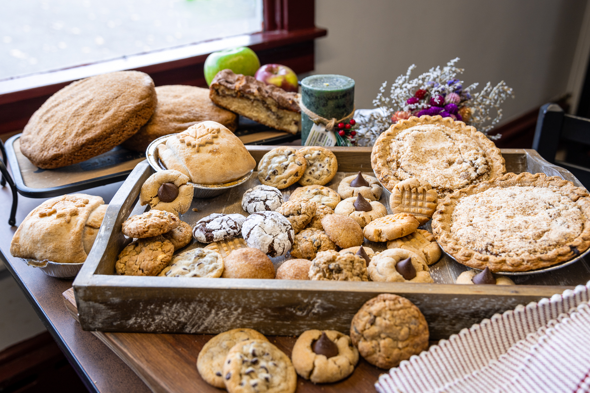 Arranged Food and Objects