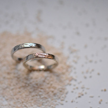 wedding ring "Milky Way"