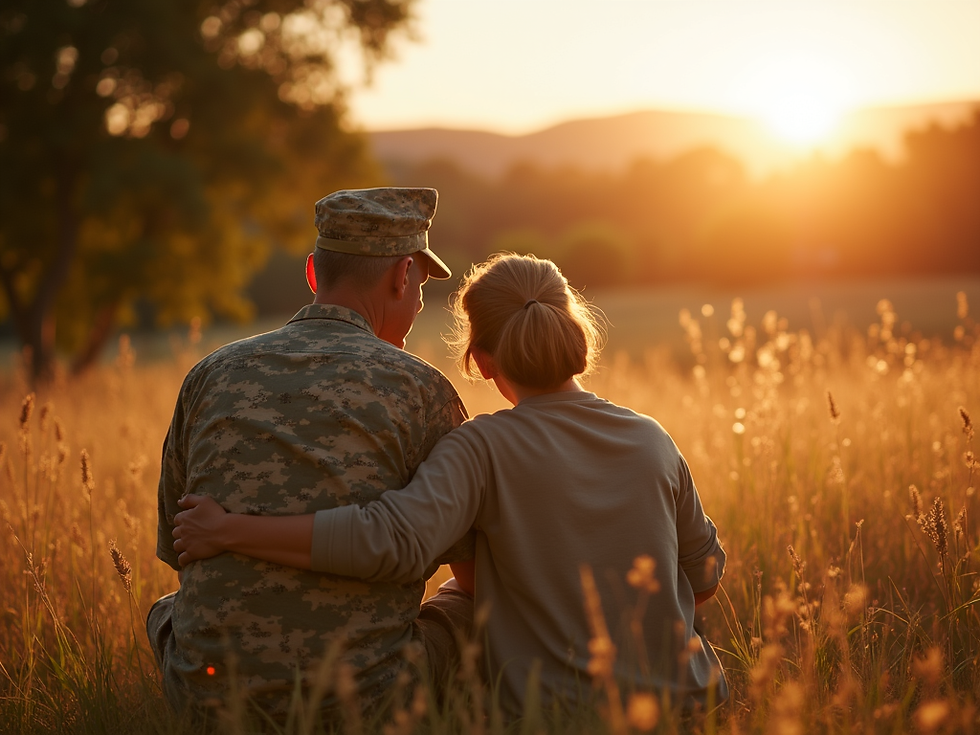 A-warm-sun-lit-outdoor-setting-with-a-veteran-and-family-member-sharing-a-quiet-moment-of-