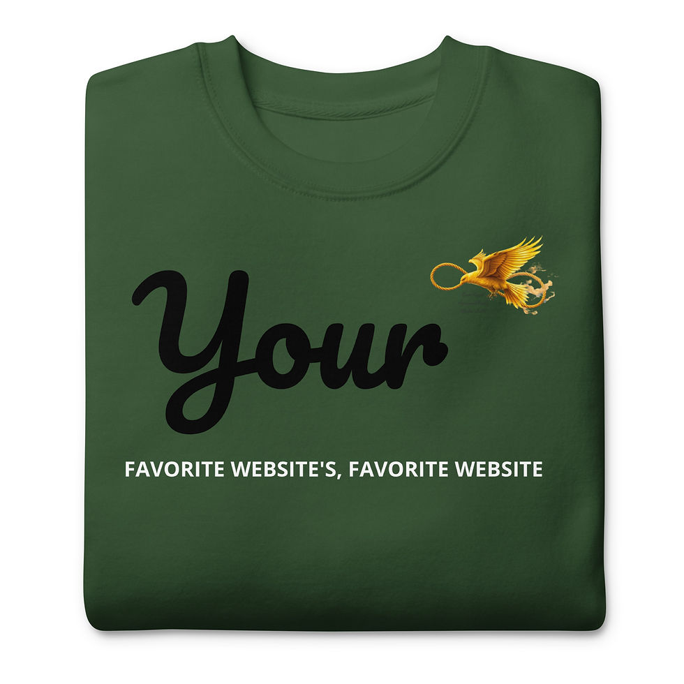 Thumbnail: Green t-shirt with Your Favorite Website's Favorite Website