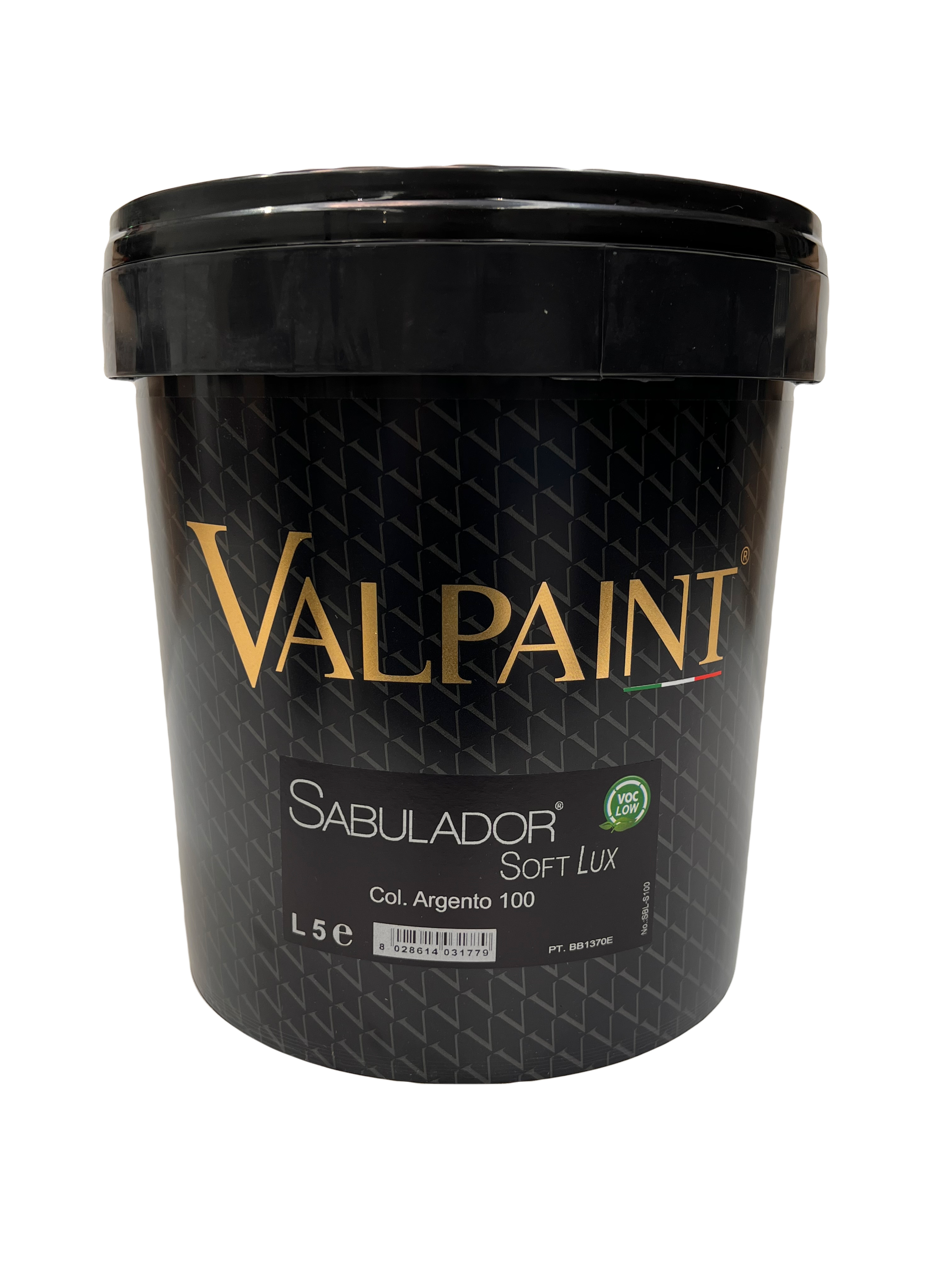 SABULADOR SOFT Lux Colour Argento 100 5 LT (40-50 sqm)
