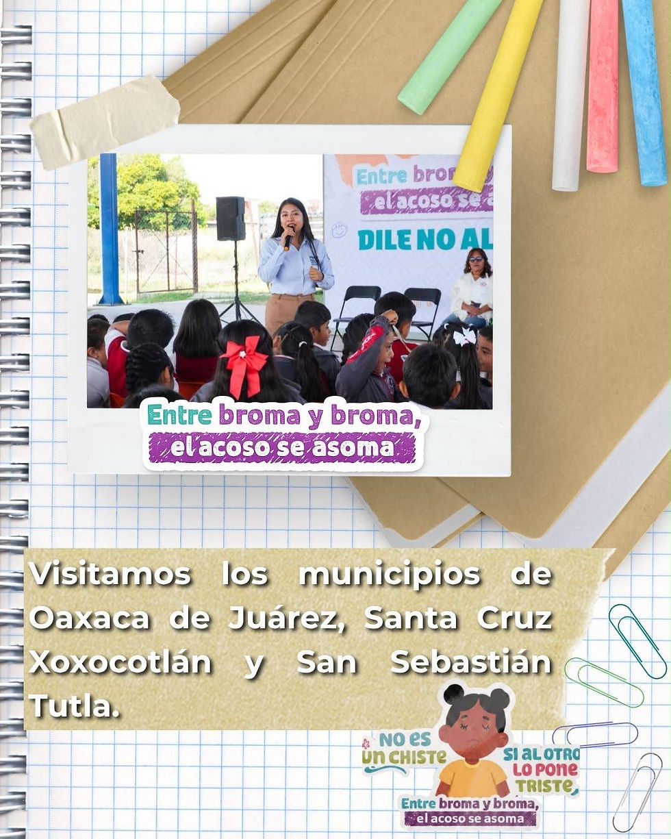 EL DIF ESTATAL DICE NO AL BULLYING CON LA CAMPAÑA “ENTRE BROMA Y BROMA, EL ACOSO SE ASOMA