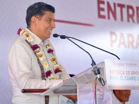 Destinan 72.9 mdp para el fortalecimiento del campo oaxaqueño.