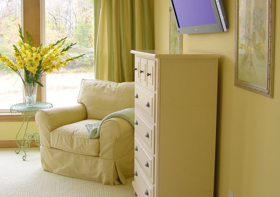 BEDROOMS AND LIVING-ROOMS