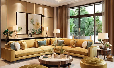 Female design consultant for home interi
