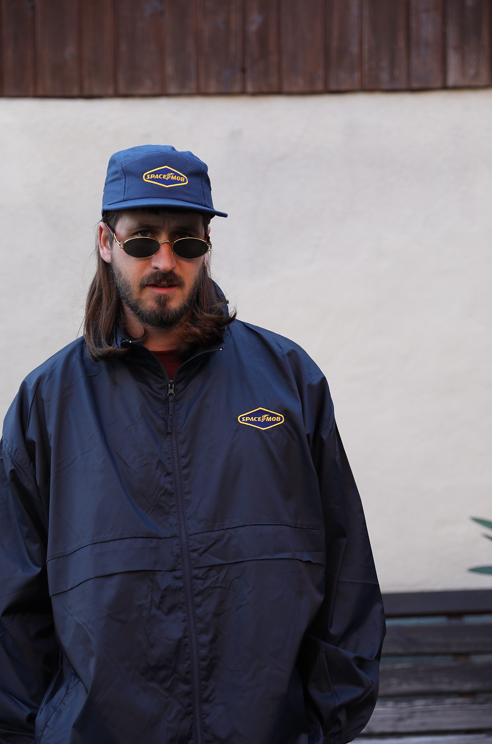 Thumbnail: GoodMob Embroidered Five Panel Hat