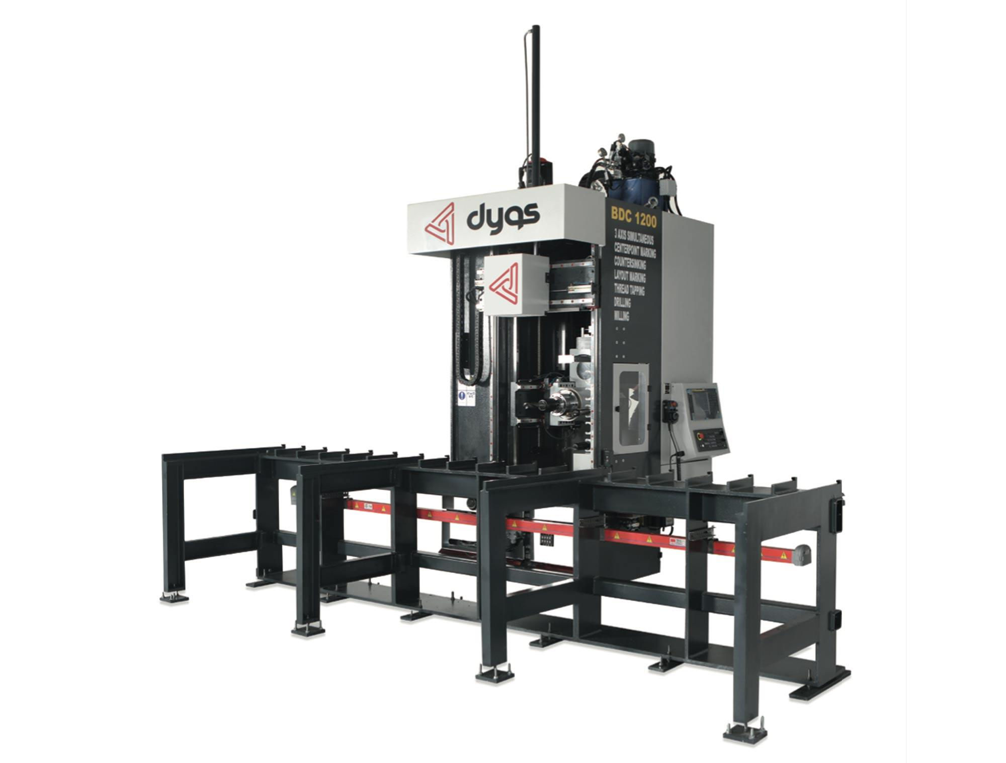 CENTRO DE PERFORACIÓN DE VIGAS CNC 1BDC